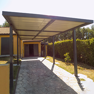 Pergola sortie de garage Tarn et Garonne